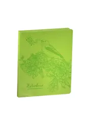 Дневник для муз.школ "Vivella-Соловей" иск. кожа, тон.блок, тиснение, Greenwich Line