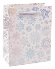 Пакет А4 26*32*12,5 "Снегопад" НГ, бум.мат.ламинат