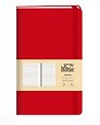 Записная книжка А6- 96л лин. "JOY BOOK. Очень красный" 7БЦ, иск.кожа, тонир.форзац, тонир.блок, скругл.углы, сшит.блок, ляссе, резинка, карман на задн.форзаце