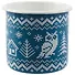 Кружка «Вязаные олени», синяя, 400 мл - 1