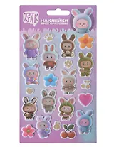 Наклейки объемные 110х200 (Монстры-2) (10131010/200825/5273527, Китай)