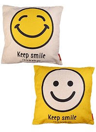 Подушка Смайлы Keep Smile (ткань) (43х43)
