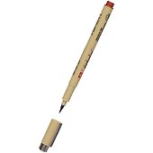 Ручка-кисточка капиллярная «Pigma Brush» коричневая, Sakura - 1