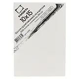 Холст грунтованный на картоне, 10 х 15 см