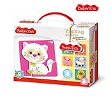 Пазл MAXI BABY TOYS ЗИГЗАГ Домашние животные 18эл.
