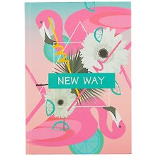 Книга для записей «New way. Фламинго», 80 листов, А5