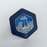 Магнит ночь Мост, с подвесом (Санкт-Петербург) (спб 107б)