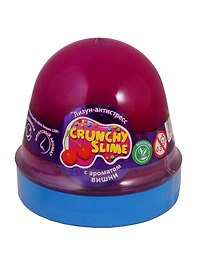 Игрушка-лизун «Crunchy slime Вишня», Mr.Boo