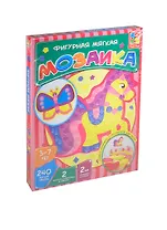 Фигурная мяг. мозаика Лошадка Бабочка (VT2301-01) (240 мяг. накл.) (2 фигур. картинки) (2мм) (3-7л.) (коробка)