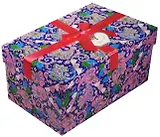 Коробка подарочная "Синие огурцы", 16*11*7,5см