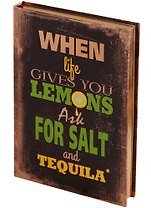 Блокнот Tequila (золотой обрез)