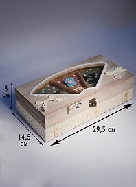 Шкатулка  Прованс (30х15х9) (222-094)