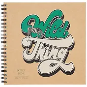 Скетчбук «Draft and craft. Wild thing», 30 листов, 19 х 19 см