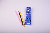 Пластиковый пенал с карандашами "Космокот", 12 штук