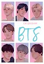Ежедневник недатированный «BTS» А5, 72 листа, Эксмо