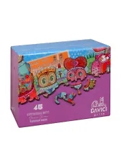 Пазл деревянный Королевский подарок DaVICI 45 элементов (размер собранной картины 175 х 143)