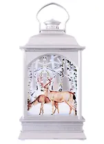 Светильник LED Серебристый фонарь с оленями (7?13) (4843967)
