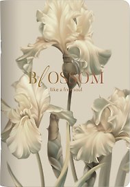 Тетрадь общая «Blossom. Ирисы, светлый», 48 листов в клетку, А5 - Be Smart