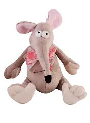 Игрушка мягкая Fluffy Family Мышь Длинноносик 19см.