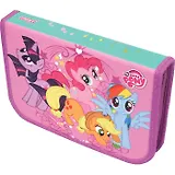 Пенал 1отд. "My little pony" большой, на молнии, розовый, Proff
