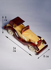 Модель Ретро авто (24х8х8см) (дерево) (7097002/1)
