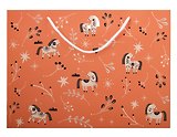 Пакет А4 26*36 "Lucky"красный, НГ, бум.мат.ламинат