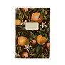 Тетрадь 40л лин. "FLORA.PARADISE.Oranges" мат.лам.soft-touch, фольга, сшивка, Bruno Visconti