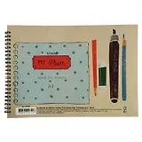 Альбом для рисования и эскизов Kroyter, А4, 30 листов, на спирали