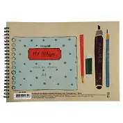 Альбом для рисования и эскизов Kroyter, А4, 30 листов, на спирали