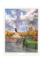 Репродукция в рамке Сенатская площадь.Памятник Петру I (МВ) ср/ф [ХА50-024(рам)]