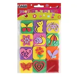 Набор для творчества Arte Nuevo Веселые печати Природа, подушечка с чернилами+веселые печати DT-1014-12