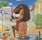 Чебурашка и крокодил Гена (книга с 6 пазлами на стр.) - 2