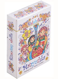 Игральные карты сувенирные «Матрёшка», белые, АКМ