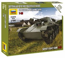 Сборная модель «Советский легкий танк Т-60», ZVEZDA (6258)