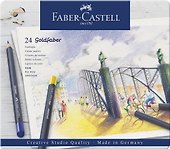 Карандаши цветные «Goldfaber», 24 цвета, Faber-Castell - 0