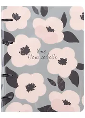 Тетрадь на кольцах в клетку Be Smart, Pretty, 120 листов, голубая