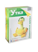 Плюшевые друзья Утка (21см) (Craftclub) (набор для творчества) (18+)
