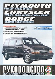 Chrysler Town & Country. Chrysler Voyager (евроверсия). Chrysler Grand Voyager (евроверсия). Dodge Caravan. Plymouth Voyager. Dodge Grand Caravan. Plymouth Grand Voyager (T-115). Руководство… Бензиноые двигатели. 1983-1996 гг. выпуска