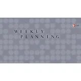 Планинг недат. 56л "Офисный стиль. Серый" карманный, 7БЦ, мат.ламинация, выб.лак, Listoff