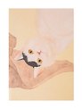 Записная книжка «Котик по кличке Миндаль 1» А6+, 18 листов, нелинованная, скрепка