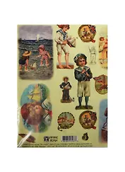 Декупажная карта На море (E-063) (упаковка)