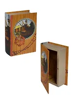 Сувенир, Феникс, Шкатулка декоративная, из МДФ, "На палубе" 17*11*5см