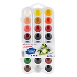 Краски акварельные 24цв "Я-Художник!", пласт.уп., ЗХК
