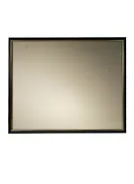 Рама 50*60 деревянная, цв. черный с золотом, со стеклом, Двуреченский