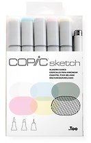 Набор маркеров Copic Sketch смешанные цвета, 6 цветов