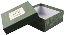 Коробка подарочная "Spring" 15,5*15,5*6,5см, картон