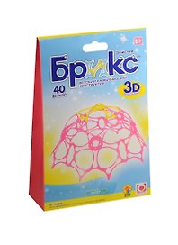 Конструктор «Шатер 3D» 40 деталей, Origami