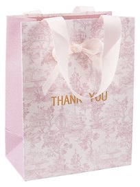 Пакет А5 18*23*10 "THANK YOU" жен., тиснение фольгой, бум.мат.ламинат