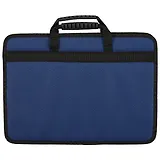 Портфель деловой «Луга», синий, 21 x 30 см