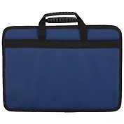 Портфель деловой «Луга», синий, 21 x 30 см
